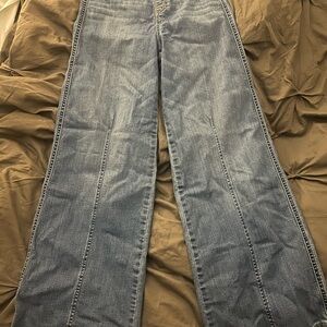 SPANX Women's Flare Jeans in Blue